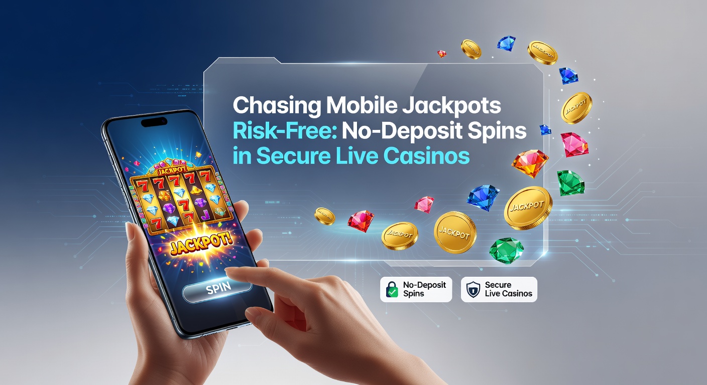 Live-Dealer an einem Jackpot-Roulette-Tisch auf Mobile-Gerät, mit No-Deposit-Bonus-Symbolen und Schloss-Icons für Sicherheit