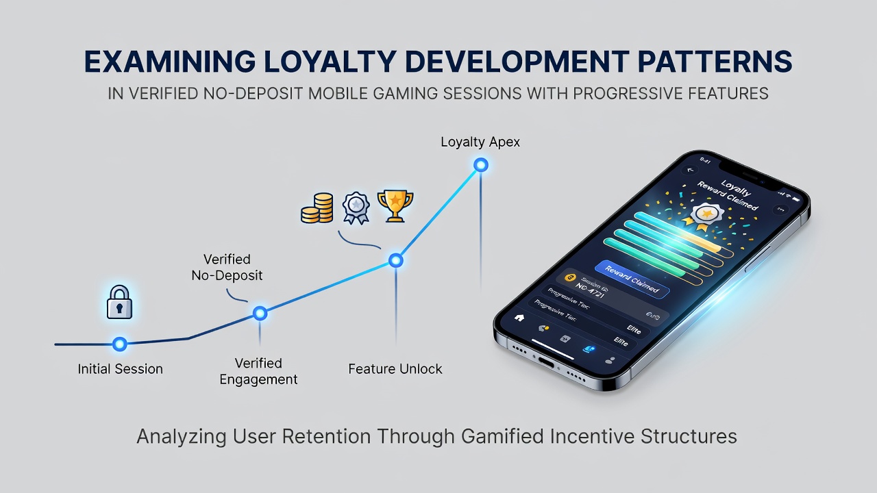 Analyse der Loyalitätsmuster in verifizierten No-Deposit-Mobile-Gaming-Sessions mit progressiven Features