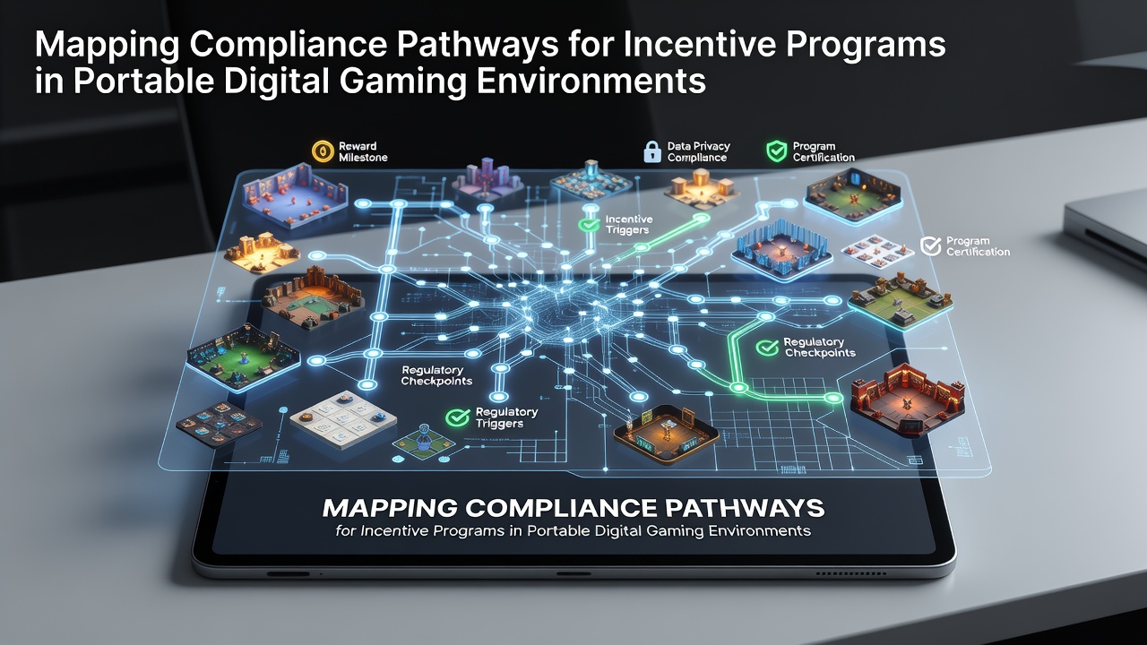Übersicht über Compliance-Pfade in mobilen Gaming-Umgebungen mit Fokus auf regulatorische Standards und Anreizstrukturen