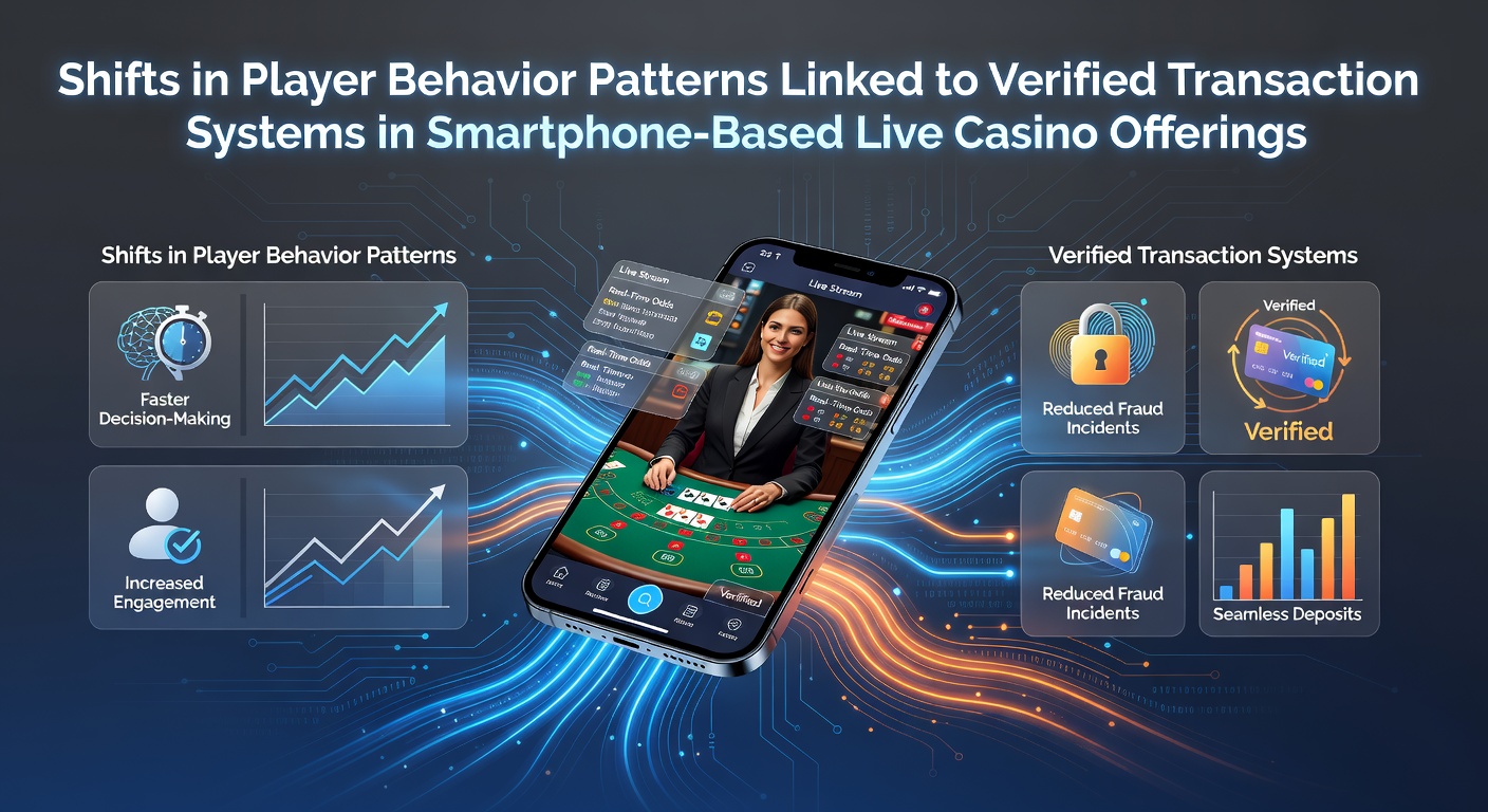 Smartphone mit Live-Casino-Schnittstelle und verifiziertem Transaktionssystem